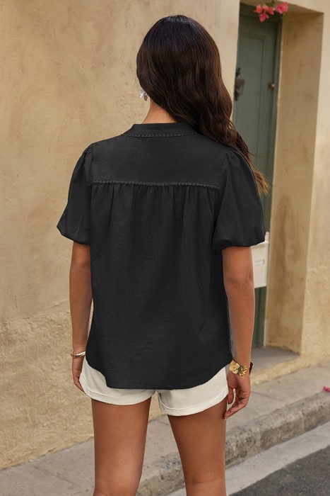 Love Kuza Serenity Stitch Blouse