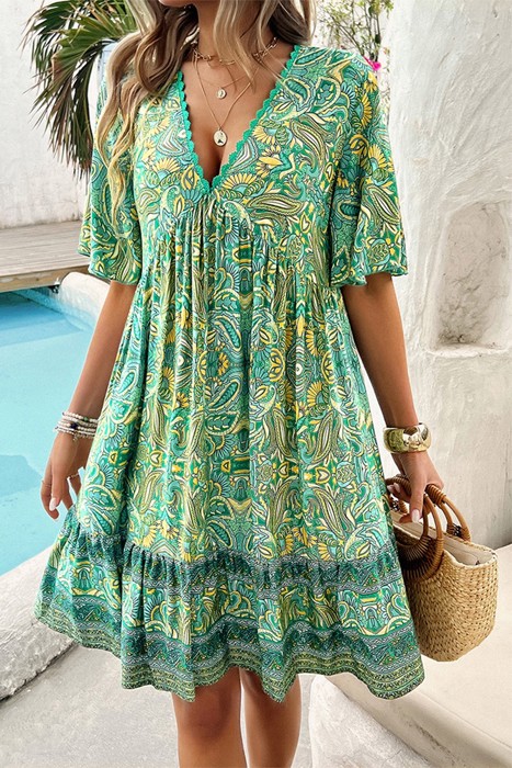 Love Kuza Paisley Whisper Dress