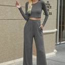  Love Kuza Lounge Luxe Light Ribbed Set