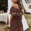  Love Kuza Bohemian Bloom Border Dress