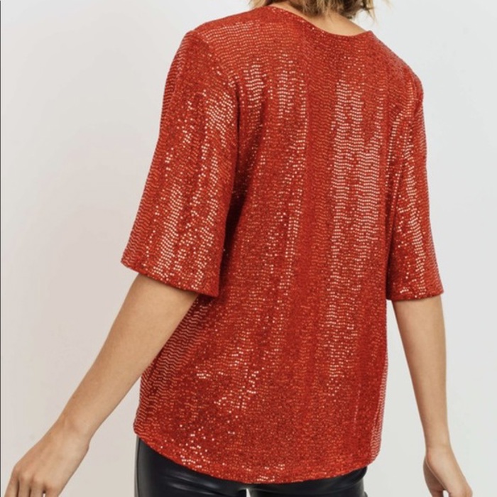 Love Kuza Belong - Spark of Joy Sequin Top