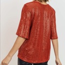  Love Kuza Belong - Spark of Joy Sequin Top