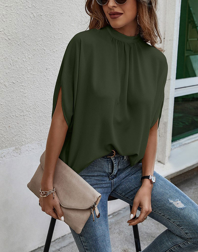 Love Kuza Luxe Drapes Blouse