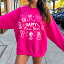  Happy New Year Sweatshirt, New Years Party Shirt, New Year Gift, Hello 2026 Sweatshirt, New Years Party Shirt for Her