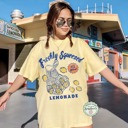  Freshly Squeezed Lemonade Shirt, Summer Graphic Tee, Summer Fruit Shirt, Comfort Colors Summer Vibes Tshirt