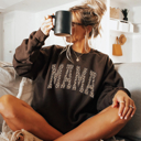  Leopard Mama Sweatshirt, Womens Fall Sweatshirt, Mothers Day Gift for Mom