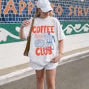  Coffee Club Shirt, Comfort Colors Tee, Coffee Graphic Tee, Coffee Lover Gift
