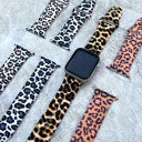 Color #1 38/40/41mm Leopard Silicone Band for Apple Watch 38/40/41mm and 42/44/45/46/49mm All Series