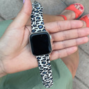 Color #2 38/40/41mm Leopard Silicone Band for Apple Watch 38/40/41mm and 42/44/45/46/49mm All Series