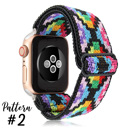  Nylon Elastic Band for Apple Watch 38/40/41mm and 42/44/45/46/49mm All Series