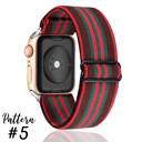  Nylon Elastic Band for Apple Watch 38/40/41mm and 42/44/45/46/49mm All Series