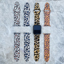  Leopard Silicone Band for Apple Watch 38/40/41mm and 42/44/45/46/49mm All Series