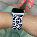  Leopard Silicone Band for Apple Watch 38/40/41mm and 42/44/45/46/49mm All Series