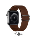  Nylon Elastic Band for Apple Watch 38/40/41mm and 42/44/45/46/49mm All Series in different colors