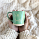  Fall Is Proof That Change Is Beautiful | Rustic Fall Coffee Mug | Ceramic and Stone Bottom | Dishwasher and Microwave Safe | 13 oz