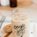  Tonight We Fly | Can Glass | Iced Coffee | Fall and Halloween | Eco Friendly | Dishwasher and Microwave Safe | 16 oz