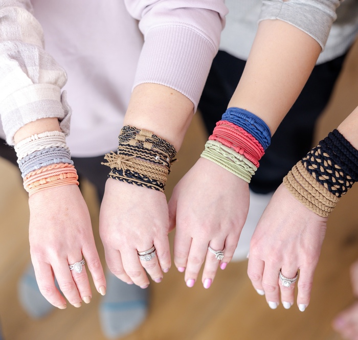 Boho Hair Tie Bracelets