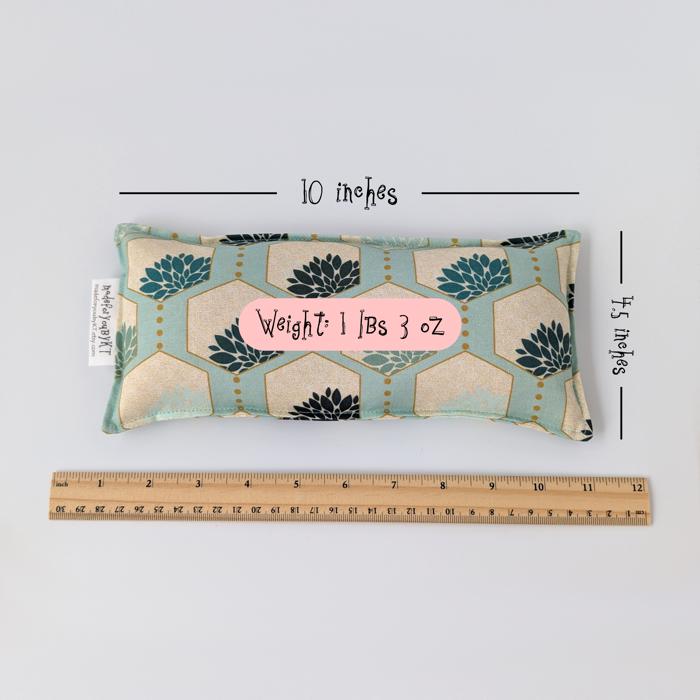 Personalized Headache & Eye Rice Bag | 4.5 x 10 inches