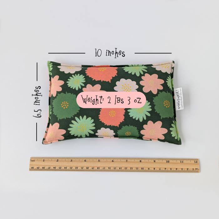 Personalized Rectangle Rice Bag | 6.5 x 10 inches