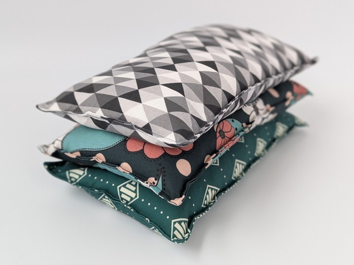 Personalized Rectangle Rice Bag | 6 x 12 inches