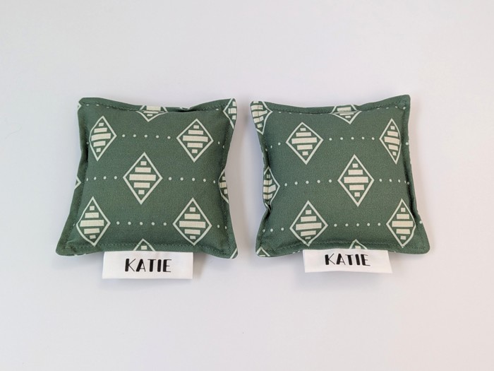 Personalized Hand Warmer Rice Bag Set | 4 x 4 inches