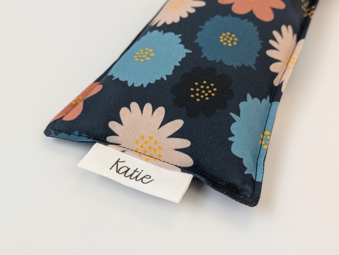 Personalized Headache & Eye Rice Bag | 4.5 x 10 inches