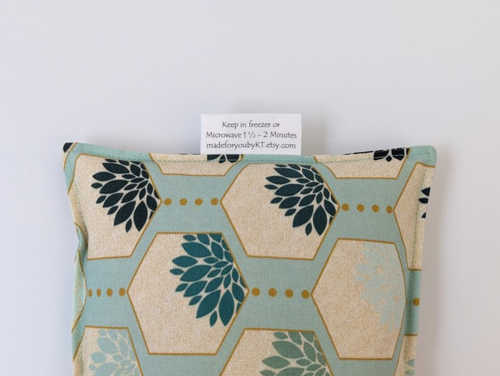 Personalized Rectangle Rice Bag | 6.5 x 10 inches