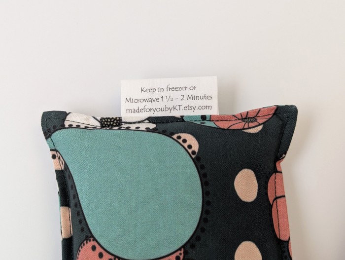 Personalized Neck & Shoulder Rice Bag | 4.5 x 20 inches