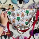  Four Parks Christmas Overlay Fanny Pack/Belt Bag