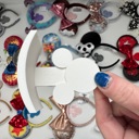  Wall Mounted Mouse Head Ear Hangers | Set Of 3