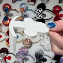  Wall Mounted Mouse Head Ear Hangers | Set Of 3