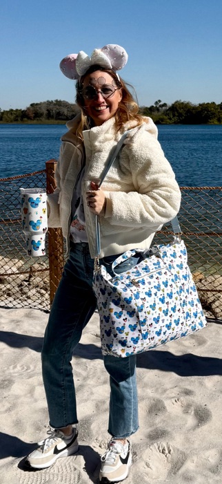 Disney Floatie Friends WATERPROOF Beach Pool Cruise Resort Tote Bag