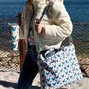  Disney Floatie Friends WATERPROOF Beach Pool Cruise Resort Tote Bag