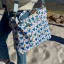  Disney Floatie Friends WATERPROOF Beach Pool Cruise Resort Tote Bag