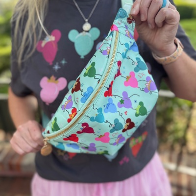 Princess Balloons Fanny Pack Belt Bag