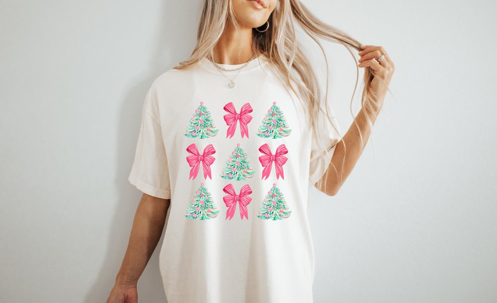 Coquette Christmas Graphic Tee