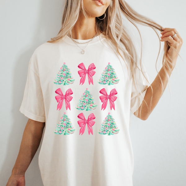 Coquette Christmas Graphic Tee