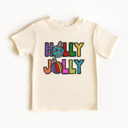  Youth Holly Jolly Graphic Christmas Tee