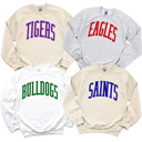  Custom Mascot Crewneck Sweatshirt