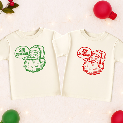 Six Seven Funny Christmas Tee