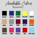  Custom Oversized One-Word Sweatshirt | Tonal | Raised Flocked Lettering