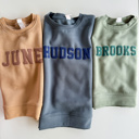  Boy's Puff Name Sweatshirt