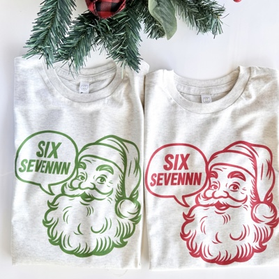Six Seven Funny Christmas Tee