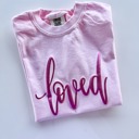  Loved Puff Print Youth Tee