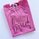  Loved Puff Print Youth Tee