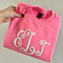  Youth Monogram Puff Print Sweatshirt