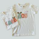  Kid's Retro Christmas Name Graphic Tee | Boys & Girls