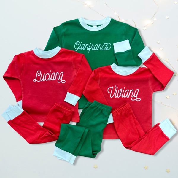 Kids Personalized Christmas Pajamas