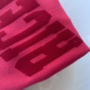  Custom Oversized One-Word Sweatshirt | Tonal | Raised Flocked Lettering