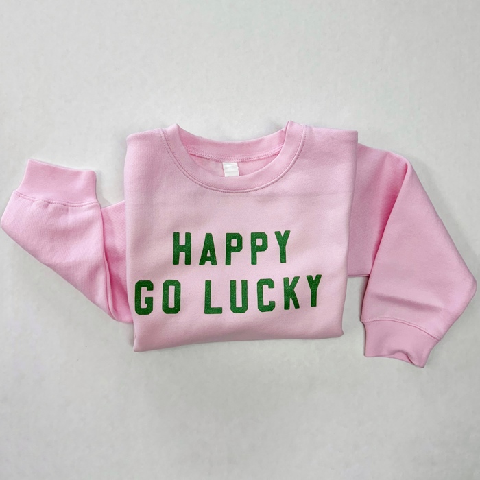 Happy Go Lucky Crewneck | Baby, Toddler & Youth